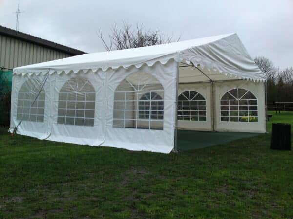 6m x 6m heavy duty 500gsm PVC commercial marquee