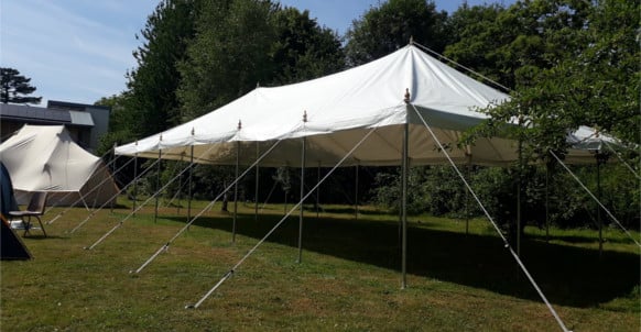6m x 12m 560gsm PVC traditional style modular marquee - Image 3