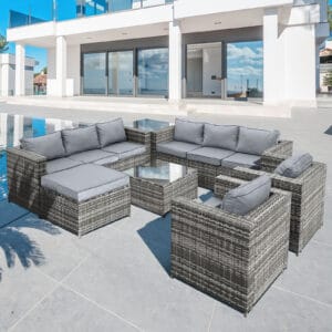 Oseasons® Malta rattan 9 seater lounge set