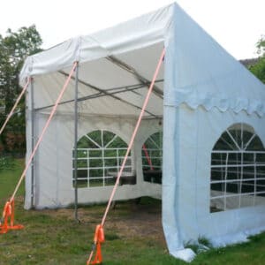 3mx2m Deluxe 650gsm PVC demi marquee