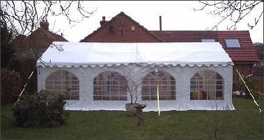 6m x 8m Deluxe 650gsm PVC Marquee