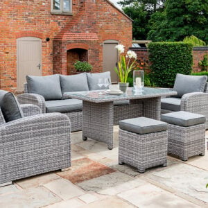 Norfolk Leisure Longbeach rattan sofa set