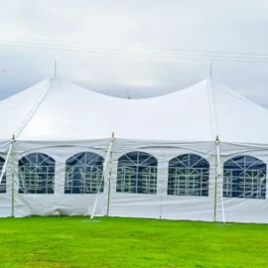 9m x 18m Traditional Style Deluxe Modular PVC Marquee