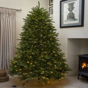 Norfolk Leisure Dunhill Fir pre lit Christmas tree - LED lights