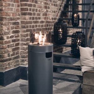 ENDERS® Large Grey Nova LED Flame Patio Heater