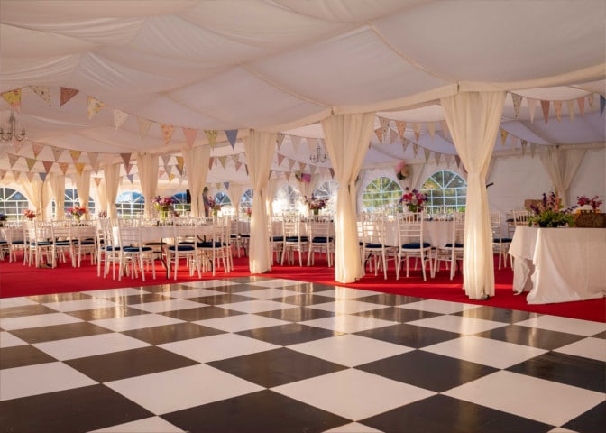 Marquee Linings and Drapes