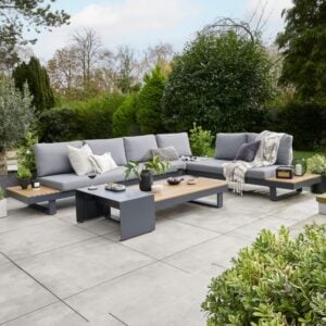 Norfolk Leisure Easton large corner set with sun recliner